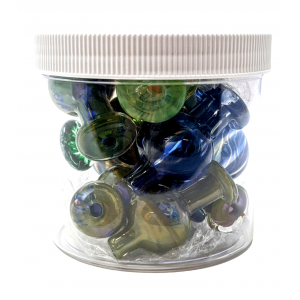USA Made Assorted Design Mix Carb Cap Jar 10Ct Jar- [AMCC10JAR]